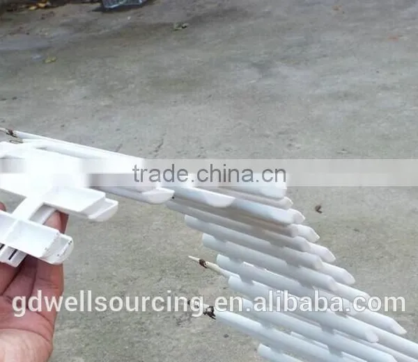 White Fence Plastic Fence Garden Fencing Wholesale Foldable Green Garden Fence Good Quality Plastic Garden Gate photo-5