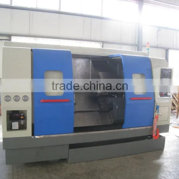 CNC450B-1 Horizontal Turret Lathe With Slant Bed / Cnc Lathe Machine Cutting Tools photo-5