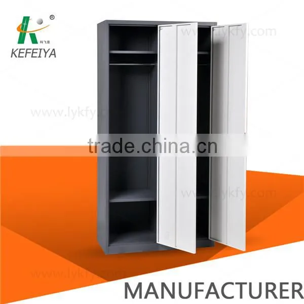 Kefeiya Thin-edge Design Stuff Double Door Steel Locker photo-2