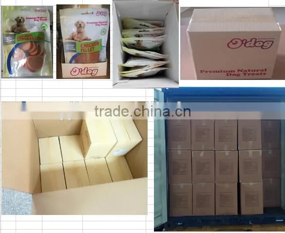 Pollock Beef Sandwich for Dog Wholesale Bulk Dry Pet and Dog Food Factory Dog Treat Dog Training Treat Dog Snacks photo-3