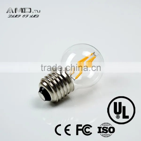 Wholesale E27 G80 G95 G125 G50 C35 T30 Dimmable Led Filament Bulb Light photo-2