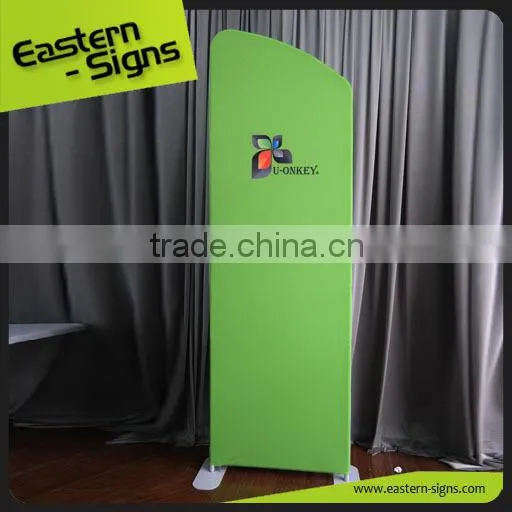 Tension Fabric Pop Up A Frame Banner Dye Cardboard Exhibition Stand photo-3