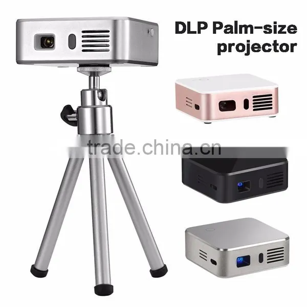 E05 Android 4.4 DLP Pico Projector Smartphone Quad-core Processor Smart HD 1080p RAM 1G ROM 8G WIFi 2.4G/5G Mini LED Projector photo-4