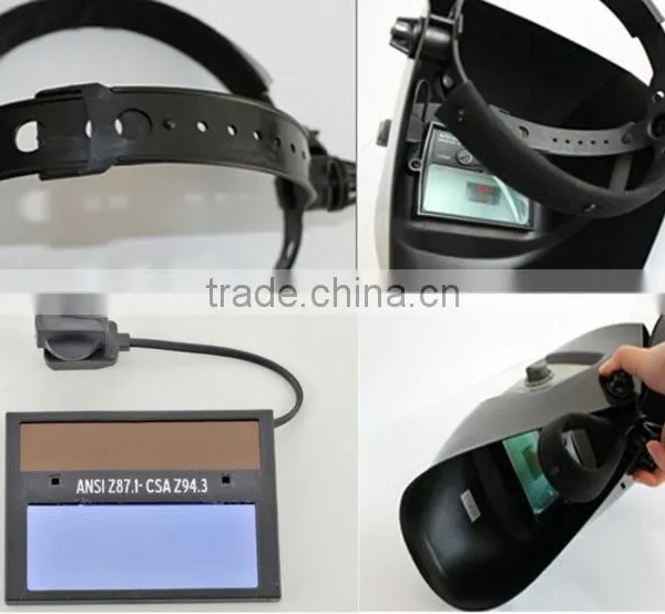 Solar Powered Auto Darkening Autp Welding Mask photo-5
