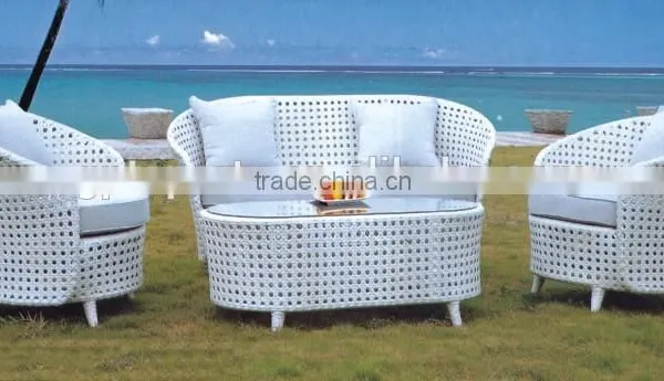 Rattan Garden Table Furniture Set photo-2
