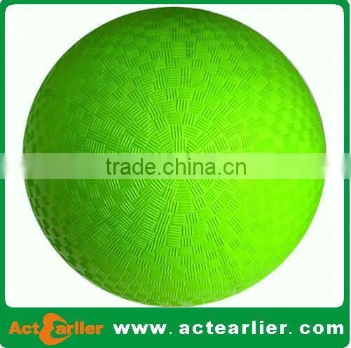 8.5" Rubber Playground Ball With Custom Design photo-2