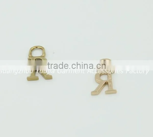 Gold Custom Tags Logo Metal Label for Swimwear photo-3