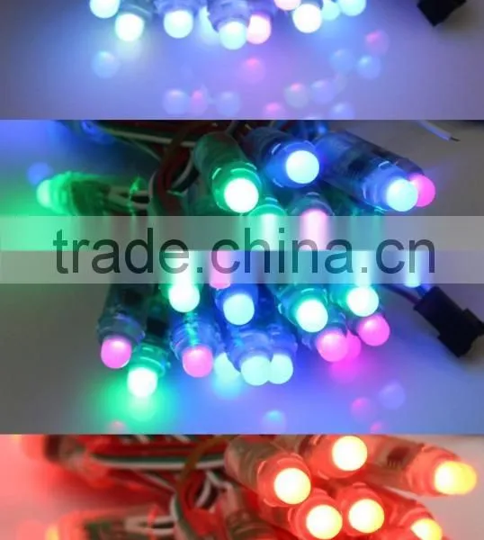 Waterproof IP68 Led String Light WS2811/WS2801/UCS1903 12mm RGB Led Pixel photo-5