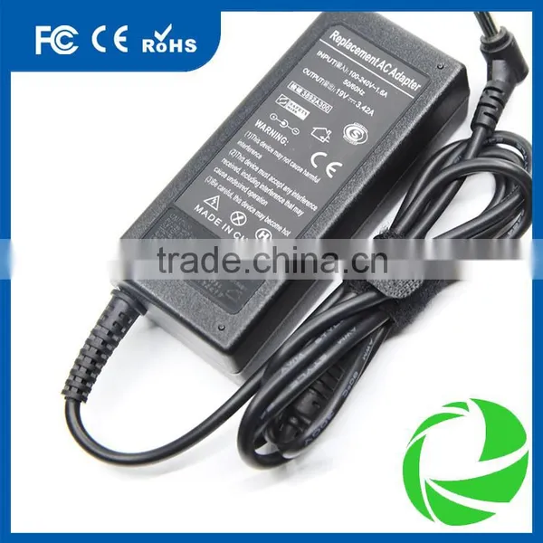 Laptop Adapter for Asus 19V 3.42A Computer Battery Charger Power Adapter Laptop