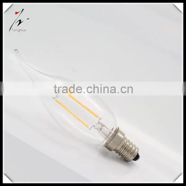 C35 /C35L Candel Abra Led Filament Bulb Globe Dimmable Edison Light Bulb E27 photo-2