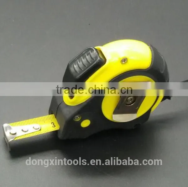 3m 5m 7.5m One Self Lock Rubber Injected Abs Case Steel Measuring Tape photo-4
