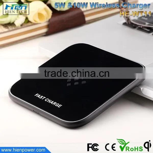 Fast Charging Transmitter QI Wireless Charger for S6 Edge