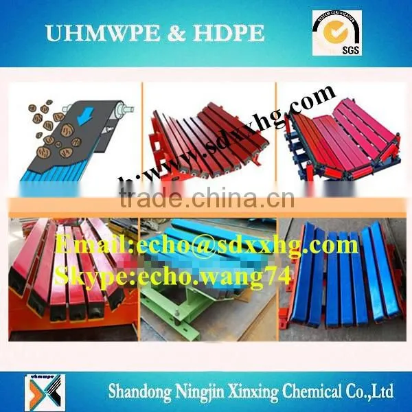 China impact bed supplier/Conveyor Impact Bed Bar with UHMWPE capped/Impact Bar