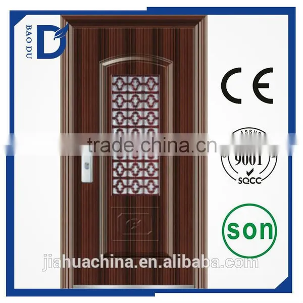Residential Steel Doors and Windows Color Steel Door Swing Security Steel Doors photo-3