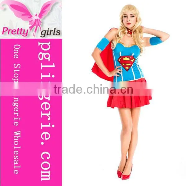Sexy Adult Female Cosplay Dress for Woman Superhero Costume photo-4