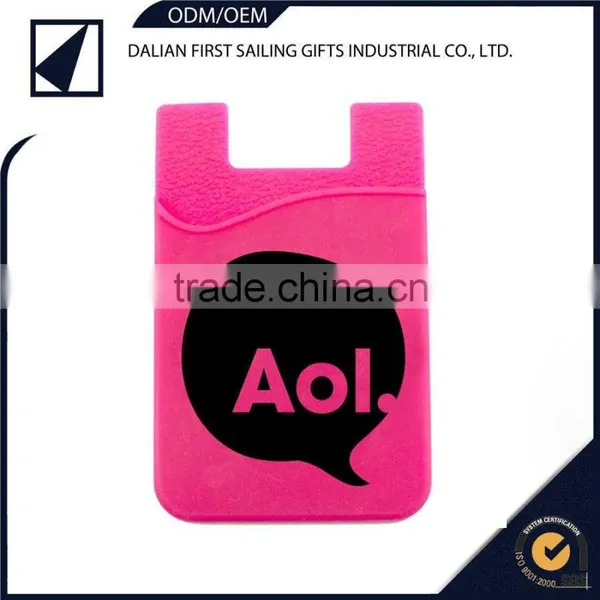 2015 New Cheap 3M Sticker Silicone Smart Wallet photo-5