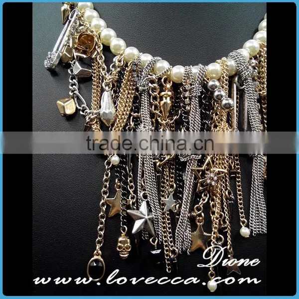 New European Retro Fashion Accessory Women Heavy Alloy Exaggerate Choker Statement Necklace photo-5