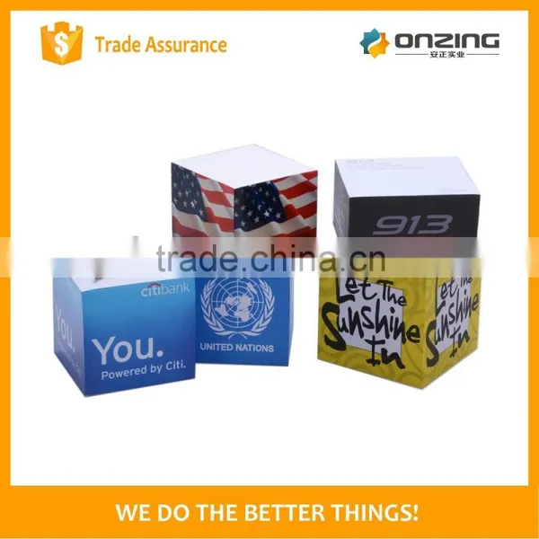High Quality OEM Paper Block Note Cube Memo Pad With Custom Print photo-6
