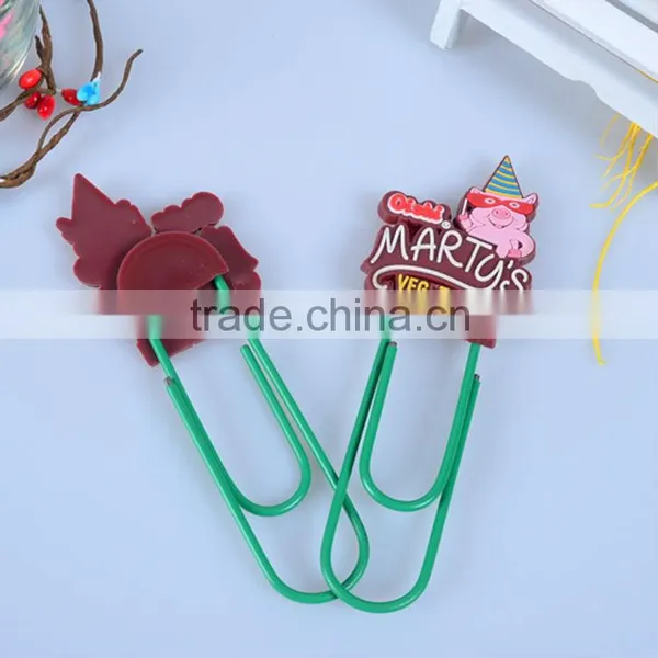 Custom Logo Promotion Plastic Bookmark Clip photo-6
