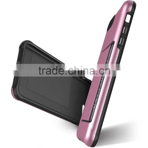 Back Card Mobile Phone Case Double Layer PC Case for Apple IPhone 7 Plus(5.5") photo-2