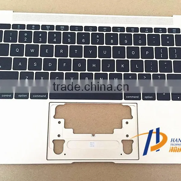 Wholesale Original Silver Topcase With US Layout Keyboard for MacBook 12" A1534 Palmrest no Touchpad photo-3