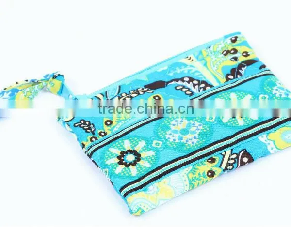 Z382 M3 Quilted Cotton 100% Coin Purse, Small Purse