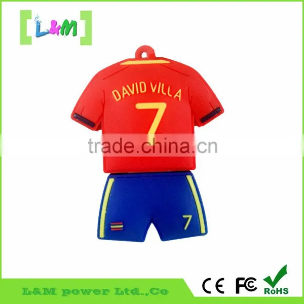 New Custom PVC USB Flash Drive With Polo Shirt Shape photo-2