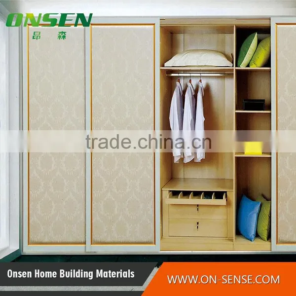 Wholesale China Factory Aluminum Framed Sliding Door Wardrobe With Express photo-4