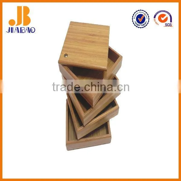 Little Wooden Storage Box With Layers photo-2