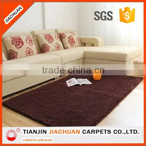Machine Made Chenille Fabric Microfiber Chenille Carpet