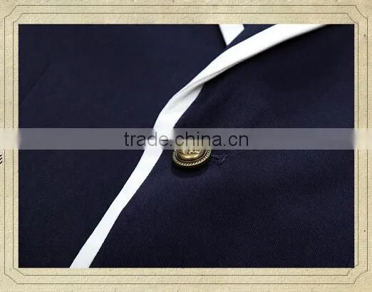 2016 White Binding Blazer Nude Trouser Skirt Check Fabric School Uniform photo-4