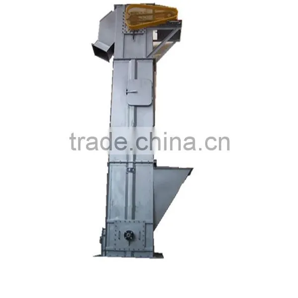 Stainless Steel Belt Type Bucket Elevator Conveyor for Wheat Grain photo-2