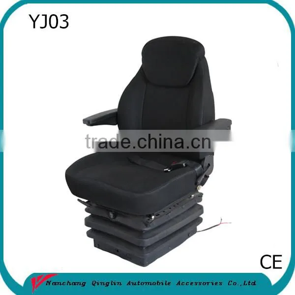 Vinyl Cover Air Suspension Bus Seat With 12V Air Compressor(YJ03) photo-6