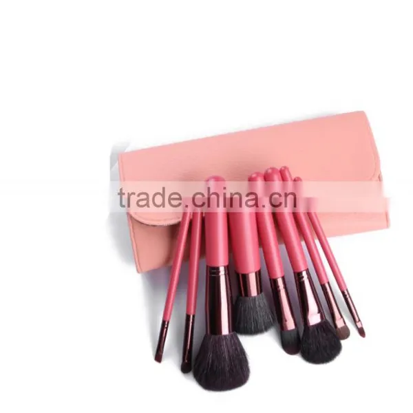 Luxury Rose Gold 8pcs Professional Makeup Brushes photo-2