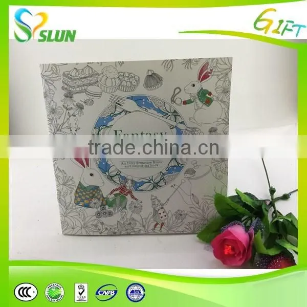 Factory Direct Sale Adult Coloring Book , Secret Garden, Enchanted Forest, Animal Kingdom and Lost Ocean in English Version photo-6