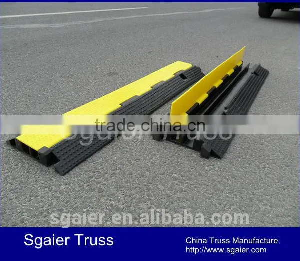 Best Made Multi- Channels Rubber Base Cable Ramp Protector Outdoor Products photo-3