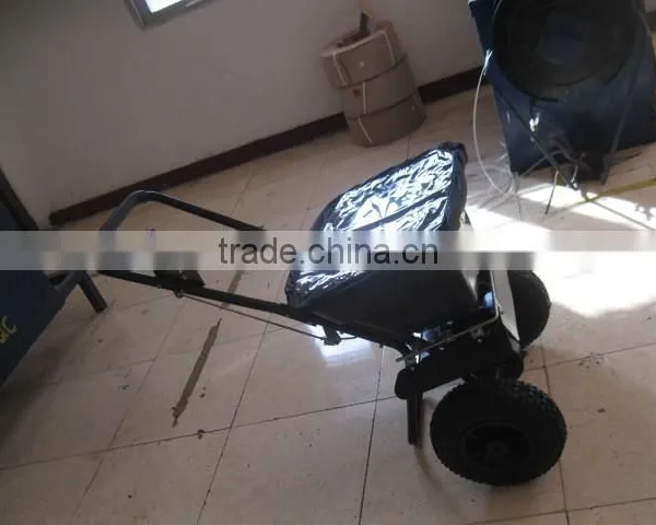 80LB Walk Behind Fertilizer Salt Spreader photo-3