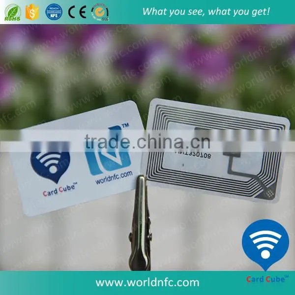 High Temperature Resistant MF Classic 1K PET Waterproof RFID Sticker photo-2