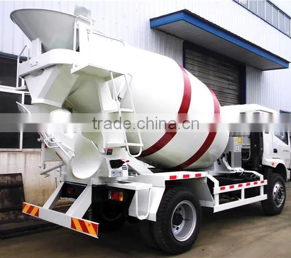 Facotry Hot Sale Forland 4x2 4 Cubic Meters Concrete Mixer Truck photo-2