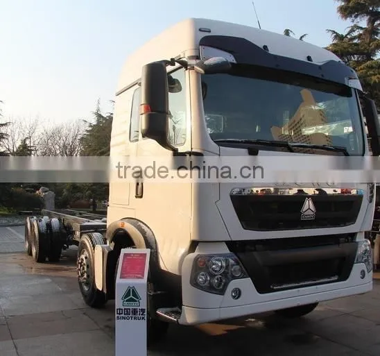 Diesel Type HOWO T5G Cargo Truck Chassis 310hp 8*4 20ton photo-3