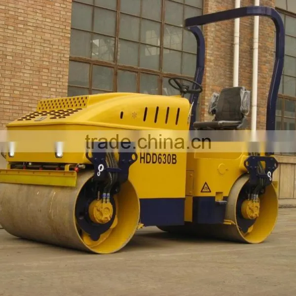 3 Ton Ride on Full Hydraulic Vibratory Road Roller photo-3