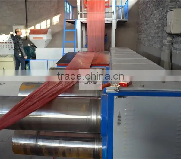 Hot Sell Tearing Pe Making Pp Sutli Danline Split Film Machine photo-6