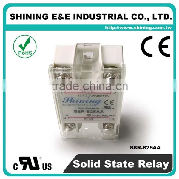 SSR-S25AA AC Electrical 24V SSR Zero Crossing Solid State Relay photo-2