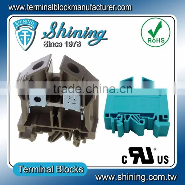 TF-35 Euro Type 600V 110A Screw Clamp 35mm Din Cable Connector photo-6