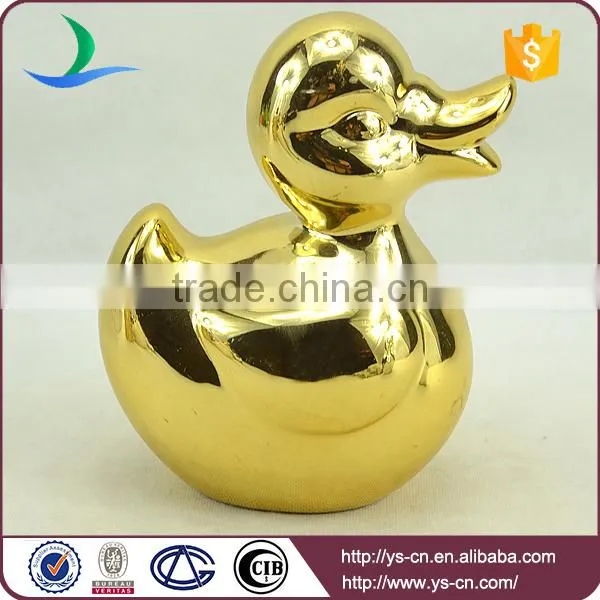 Gold Rose Giant Duck, Child Toy for Home Decoration With Customized photo-2
