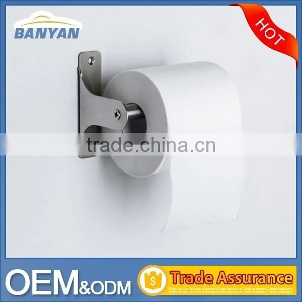 Bathroom Stainless Steel Wall Mounted Tissue Paper Towel Holder photo-4