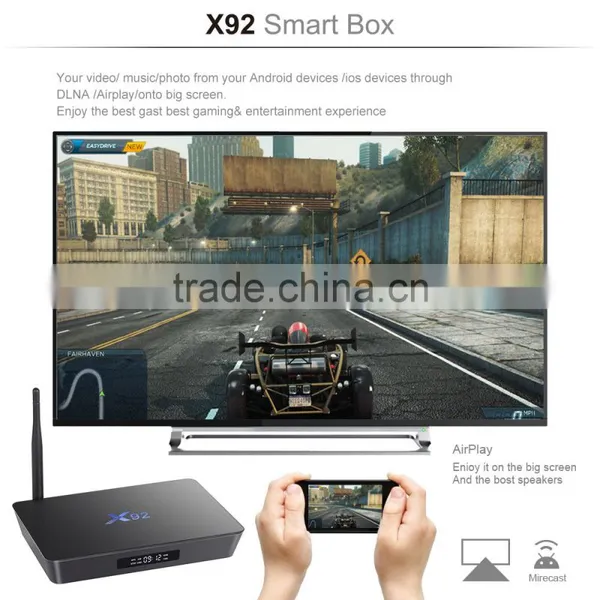 Latest Amlogic S912 64bit Octa-core 2G 16G X92 S912 Android 6.0 Marshmallow tv Box photo-4