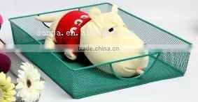 Fashion Office Storage Metal Mesh Desktop Drawer Organizer photo-2