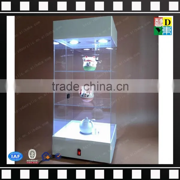High Quality Led Acrylic Cabinet Display Case With Lock/plexiglass Protective Display Cabinet photo-4