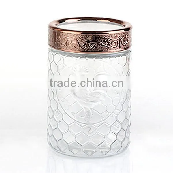 Hot Sale Cheap Glass Honey Food Storage Jars Empty Preserving Jar With Twist Cap photo-4